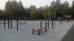 Площадка для воркаута в городе Новокузнецк №8931 Большая Легендарная фото