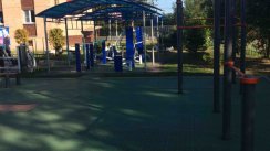 Площадка для воркаута в городе Чехов №8933 Средняя Хомуты фото