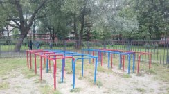 Площадка для воркаута в городе Санкт-Петербург №8938 Средняя Современная фото