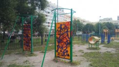 Площадка для воркаута в городе Санкт-Петербург №8938 Средняя Современная фото