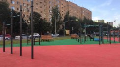 Площадка для воркаута в городе Москва №8964 Средняя Хомуты фото