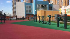 Площадка для воркаута в городе Москва №8964 Средняя Хомуты фото