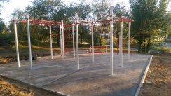 Площадка для воркаута в городе Чита №8985 Маленькая Хомуты фото