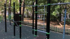 Площадка для воркаута в городе Москва №8993 Маленькая Хомуты фото