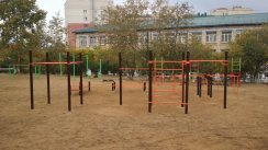 Площадка для воркаута в городе Чита №9034 Средняя Хомуты фото