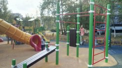 Площадка для воркаута в городе Ступино №9057 Маленькая Хомуты фото