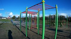 Площадка для воркаута в городе Олонец №9078 Средняя Хомуты фото