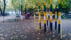 Площадка для воркаута в городе Краснодар №9156 Маленькая Современная фото
