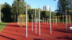 Площадка для воркаута в городе Москва №9358 Большая Хомуты фото