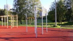 Площадка для воркаута в городе Москва №9358 Большая Хомуты фото