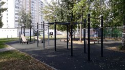 Площадка для воркаута в городе Москва №6147 Большая Хомуты фото