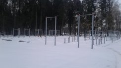 Площадка для воркаута в городе Новомосковск №9363 Большая Хомуты фото