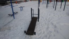 Площадка для воркаута в городе Озёрск №9392 Средняя Современная фото