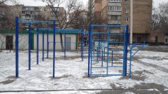 Площадка для воркаута в городе Харьков №9396 Средняя Современная фото