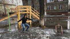 Площадка для воркаута в городе Усолье-Сибирское №9436 Маленькая Советская фото