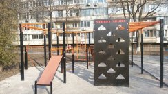 Площадка для воркаута в городе Киев №9441 Средняя Современная фото