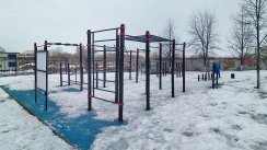 Площадка для воркаута в городе Челябинск №9474 Средняя Хомуты фото