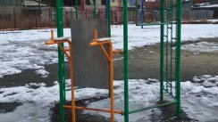 Площадка для воркаута в городе Челябинск №9480 Средняя Современная фото