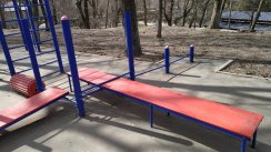 Площадка для воркаута в городе Ростов-на-Дону №9489 Маленькая Современная фото