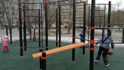 Площадка для воркаута в городе Москва №9498 Средняя Хомуты фото