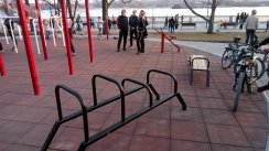 Площадка для воркаута в городе Новосибирск №9147 Средняя Современная фото