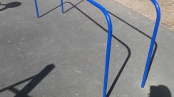 Площадка для воркаута в городе Новосибирск №9531 Маленькая Современная фото