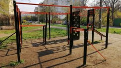 Площадка для воркаута в городе Киев №9566 Маленькая Современная фото