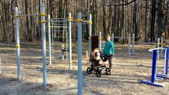 Площадка для воркаута в городе Москва №9582 Маленькая Хомуты фото