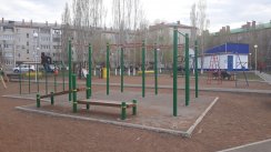 Площадка для воркаута в городе Бузулук №9586 Маленькая Хомуты фото