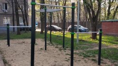 Площадка для воркаута в городе Москва №9590 Маленькая Хомуты фото