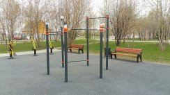 Площадка для воркаута в городе Москва №9609 Средняя Хомуты фото