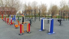 Площадка для воркаута в городе Москва №9609 Средняя Хомуты фото
