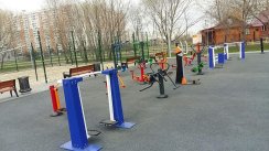 Площадка для воркаута в городе Москва №9609 Средняя Хомуты фото