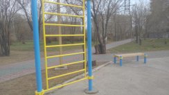 Площадка для воркаута в городе Семипалатинск №9621 Средняя Хомуты фото