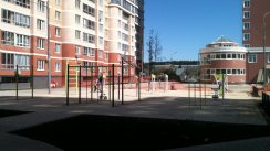 Площадка для воркаута в городе Королев №9625 Средняя Хомуты фото