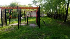 Площадка для воркаута в городе Киев №9626 Маленькая Современная фото