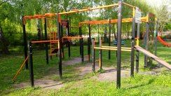 Площадка для воркаута в городе Киев №9626 Маленькая Современная фото