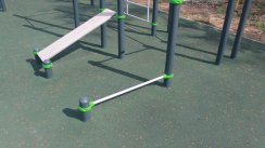 Площадка для воркаута в городе Королев №9633 Средняя Хомуты фото