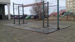 Площадка для воркаута в городе Соликамск №9639 Маленькая Советская фото