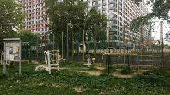 Площадка для воркаута в городе Москва №9674 Средняя Советская фото