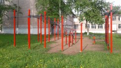 Площадка для воркаута в городе Ижевск №9705 Средняя Хомуты фото