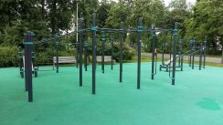 Площадка для воркаута в городе Москва №9714 Большая Хомуты фото