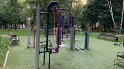 Площадка для воркаута в городе Москва №9789 Маленькая Хомуты фото