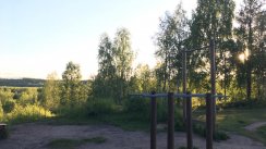 Площадка для воркаута в городе Ухта №9829 Маленькая Легендарная фото