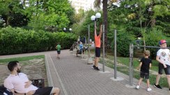 Площадка для воркаута в городе Сочи №9872 Маленькая Советская фото