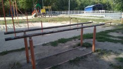 Площадка для воркаута в городе Новосибирск №1223 Большая Современная фото
