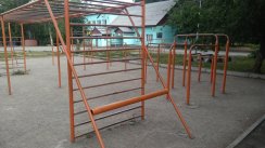 Площадка для воркаута в городе Новосибирск №1223 Большая Современная фото