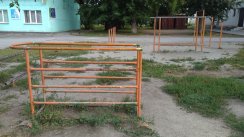 Площадка для воркаута в городе Новосибирск №1223 Большая Современная фото