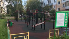 Площадка для воркаута в городе Ногинск №10077 Большая Современная фото