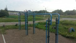 Площадка для воркаута в городе Зеленогорск (Красноярский край) №10090 Средняя Современная фото